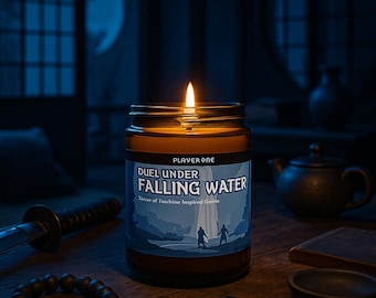 Ghosts of Tsushima Candle: Duel Under Falling Water, Gamer Gift