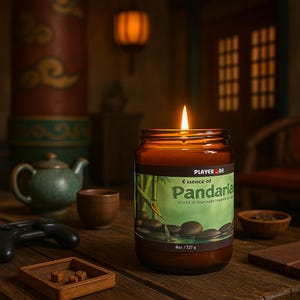 Essence of Pandaria - World of Warcraft Inspired 8oz Hand Poured Soy Wax Video Game Candle Gamer Gift