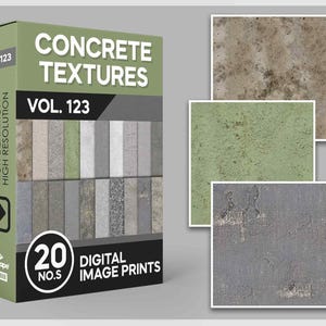 20 Seamless Concrete Textures, concrete digital paper, concrete scrapbook paper, photography, concrete, wallpaper, digital print