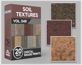 20 Seamless Soil Textures, soil digital paper, earth textures, soil scrapbook paper, photography, rock, granite, backgrounds, wallpaper