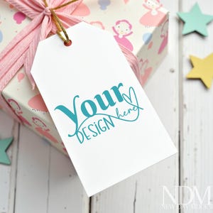Geburtstagsgeschenk Anhänger Mockup Geschenkanhänger Mockup Label Mockup Tag Mockup Geburtstagsmockup Geschenkmockup Geschenkmockup Digital