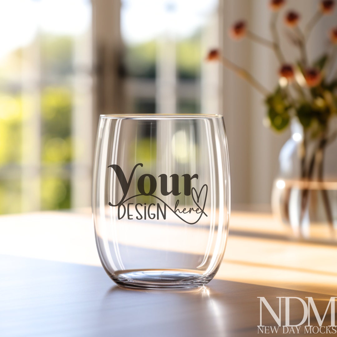 Glass Mockup Cup Mockup Etching Mockup Drinking Glass Mock up Etsy