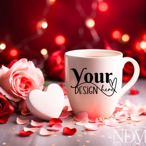 Valentines mug mockup Coffee mug mockup White ceramic mug Mock up Mug Mock up Valentines Mockup  Mock up Digital Mockup