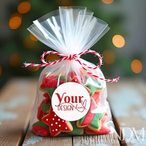 Round Tag Mockup White Sticker Label Mockup Cookie Mockup Favor Mockup Christmas Mockup Photo Mock up Cookie Candy Mockup Shortbread Mockup