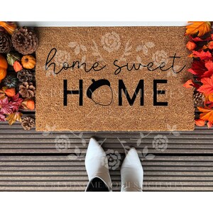 Home Sweet Home, Herfst, Fall Svg, Happy Fall, Digitale Download, Fall Words, Spooky Season, Herfst 2022