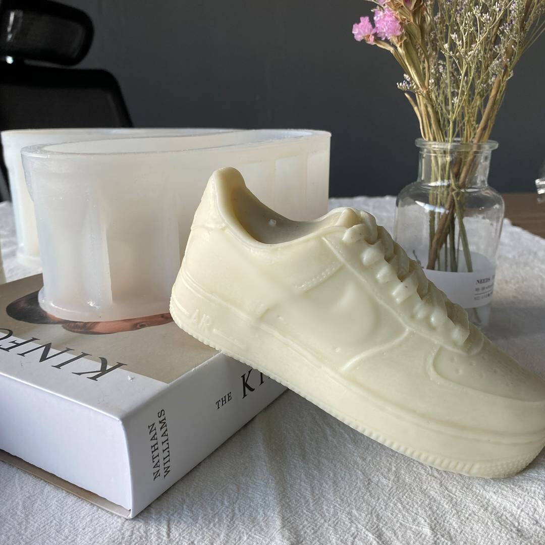 Air Force AF1 Large Sneaker Mould DIY Candle Silicone Mold Etsy