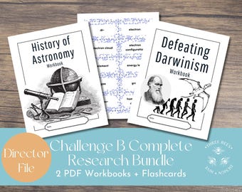 Challenge B Complete Research Bundle: Individual file | Digital Download
