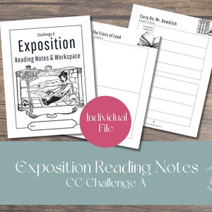 Challenge A Exposition Workbook: Individual File, Challenge A Expo, Challenge A Literature, Exposition Workspace