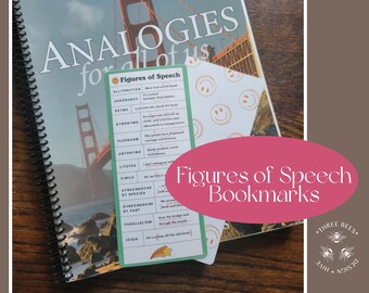 Figures of Speech Bookmarks, CC Challenge Tool (Digital Download)