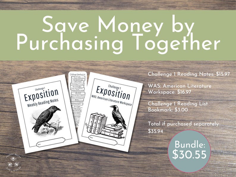 Challenge 1 Exposition Bundle: Individual File, Printable CC Exposition ...