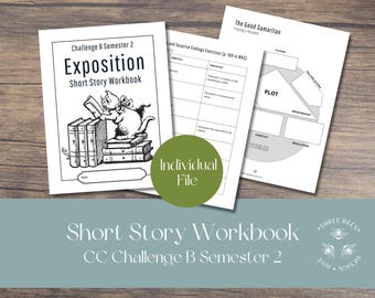 Challenge B Short Story Workbook: Individual File, Printable CC Exposition Strand