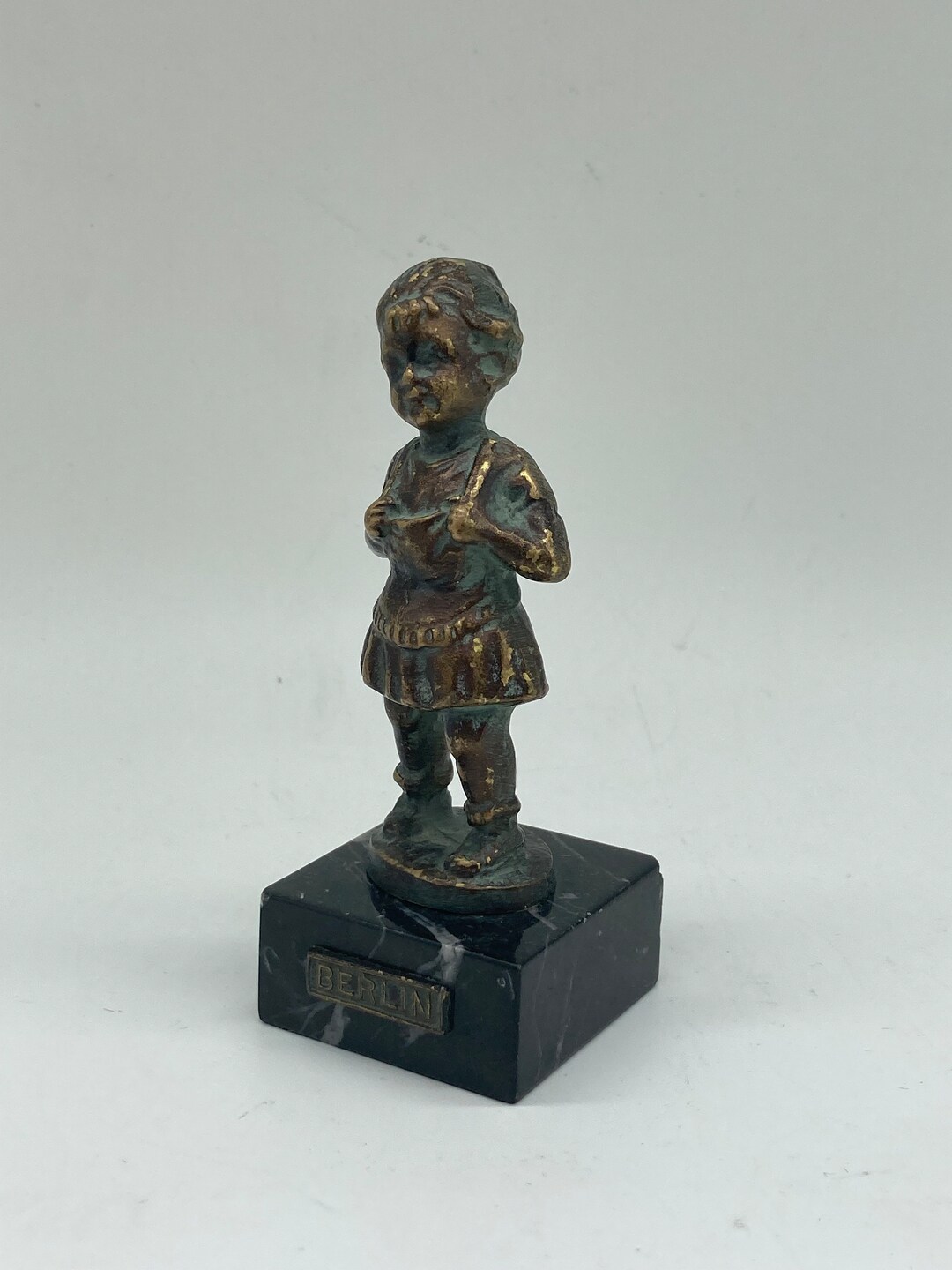 Early 20th Century BERLIN BRONZE Little Girl Statue Etsy