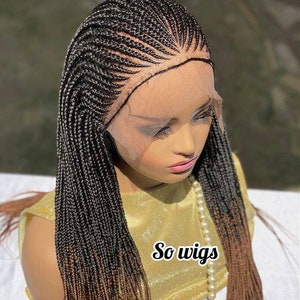 Ready to Ship Bob cornrow braid wig for black women human hair wig closure, fulllace and front wig cornrow wigs dreadlock faux loc wig twist