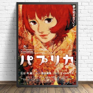 Paprika Movie Poster Wall art Canvas Painting Living Room Home Decor（No frame）