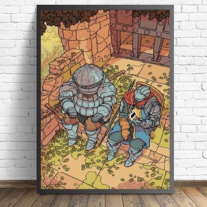 Dark Souls Game Poster Wandkunst Leinwand Gemälde Wohnzimmer Home Decor (ohne Rahmen)