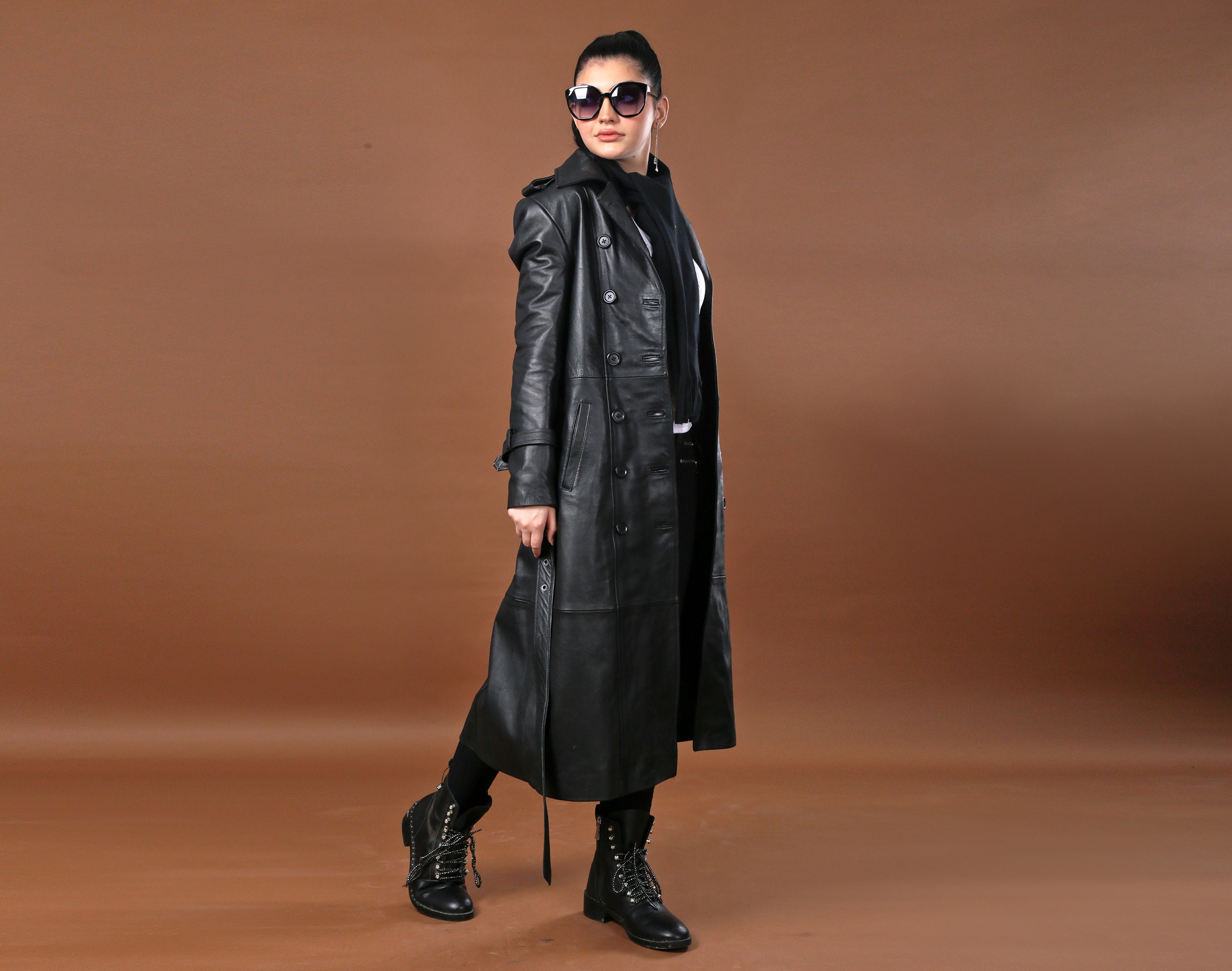 black long coats for ladies