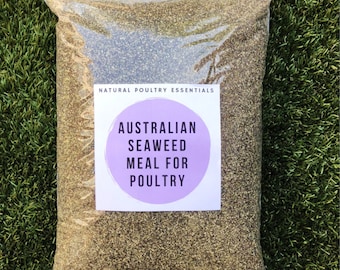 Harina de algas australianas para la alimentación de aves de corral - 100 % pura y natural (1 kg)
