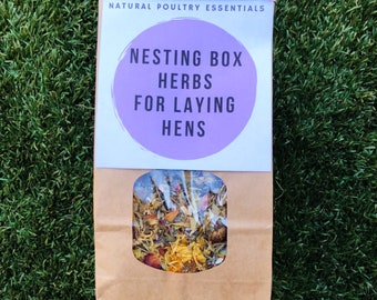 Backyard Chicken Nesting Herbs for Great Eggs - 100% All-Natural 250g