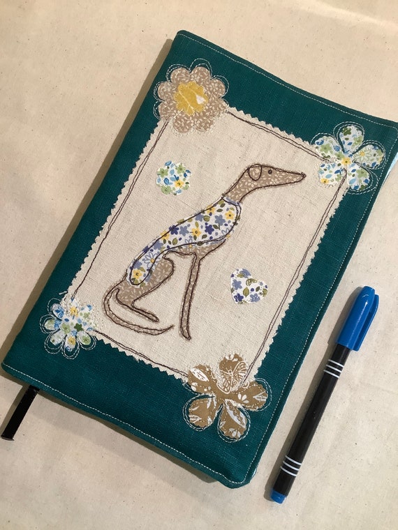 Handmade Fabric Note Book Cover and Hardback A5 Lined Notebook Etsy