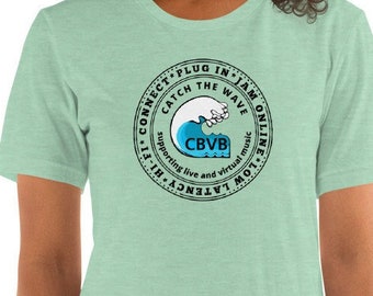 CBVB JamCircle Heather Unisex t-shirt