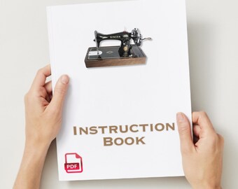 Singer 15K 15N Vintage Sewing Machine Manual – PDF Instruction Book Guide for Side Loading Bobbin Models