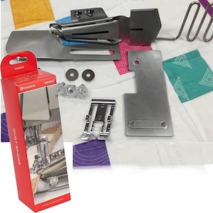 Husqvarna Quilt Binder Attachment – Precision Bias Binding Tool for Brilliance, Diamond, Ruby, Topaz, Sapphire & Opal Series Machines