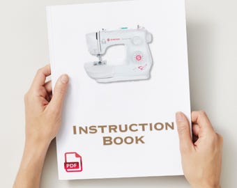 Singer 9217 Sewing Machine Instruction Book - Instant Digital Download