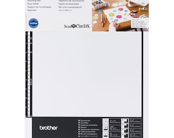 Brother ScanNCut Scanning Mat 12" x 12" for SDX Series – High-Quality Scanning for Photos, Templates, and More