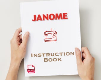 Janome 8077 Instruction Book