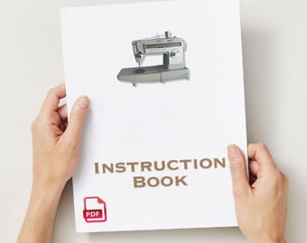 Singer 533 Sewing Machine Instruction Book – Instant Digital Download