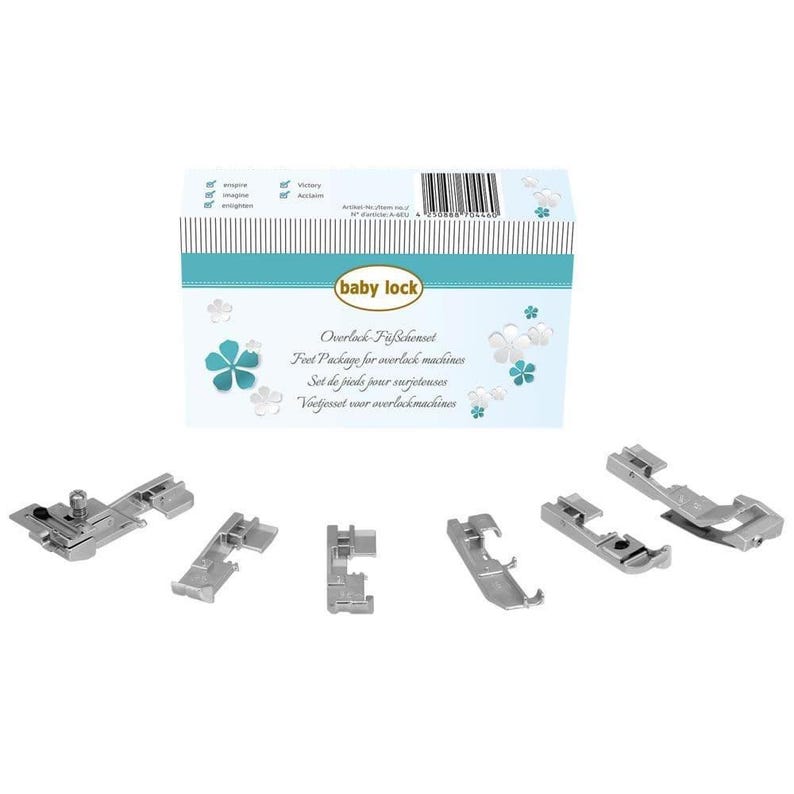 Baby Lock 6x Overlock Feet Collection – For Enspire, Victory, Enlighten & Acclaim Models image 2