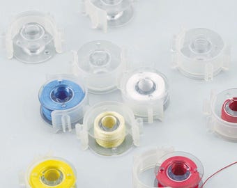 Brother Bobbins & Bobbin Clips 10 Pack BCL – Neat  Tidy Storage for Embroidery  Sewing Machines