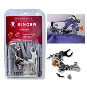 Genuine Singer Ruffler Foot – Create Pleats, Ruffles & Gathers with Ease