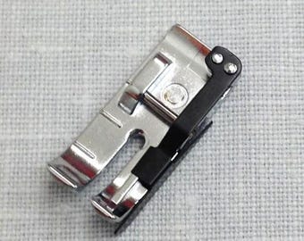 1/4" Seam Foot for Janome Sewing Machines – New Version with Guide Marks & Pin Hole for Precise Quilting and Topstitching