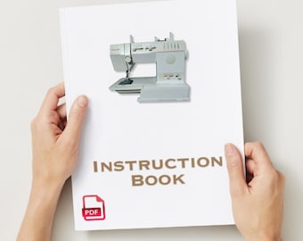 Singer 9012 Sewing Machine Instruction Book – Instant Digital Download