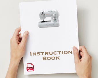 Singer Talent 3321 Sewing Machine Instruction Book – Instant Digital Download