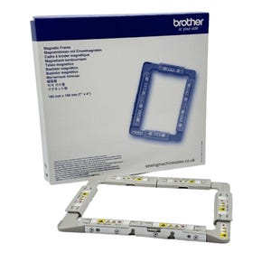 Brother Magnetic Embroidery Hoop 7" x 4" – No Fuss Hooping, Easy Fabric Placement, Fits Innovis F-Series