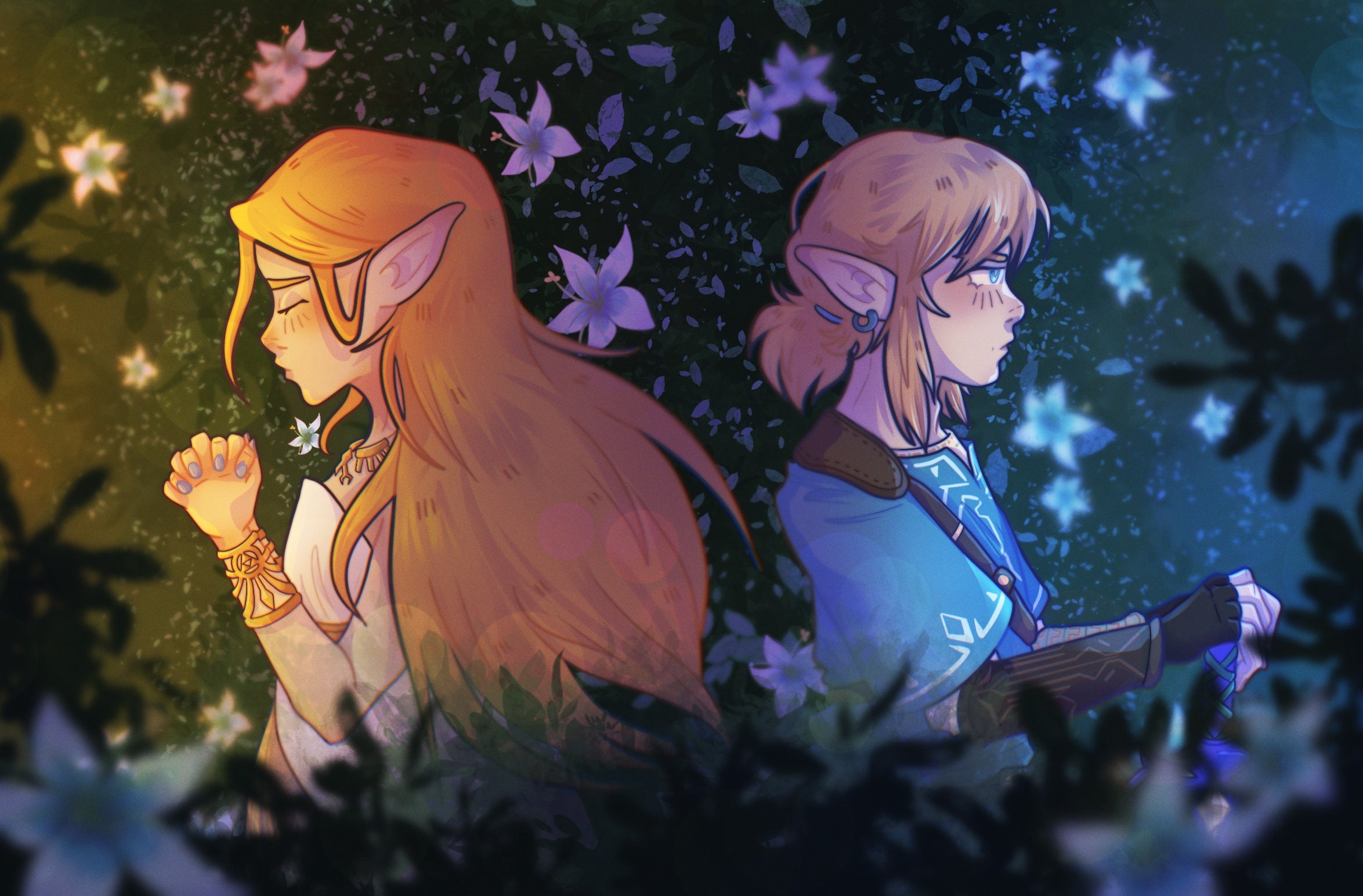 Legend of Zelda: Breath of the Wild Art Print - Etsy