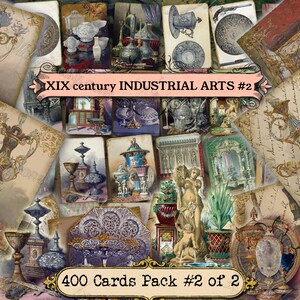 Pagine di diario di scarto n. 2 delle arti industriali del XIX secolo, ceramiche, arti decorative, neoclassico, lavorazione dei metalli ornati, effimeri d'epoca 61 JPG