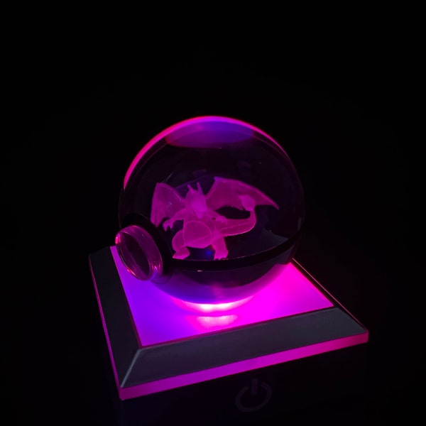 Crystal Pokeball Etsy