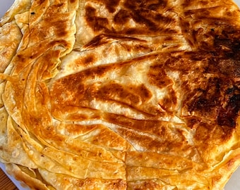 Pan Cooked Cheese Pie/ Tava Boregi