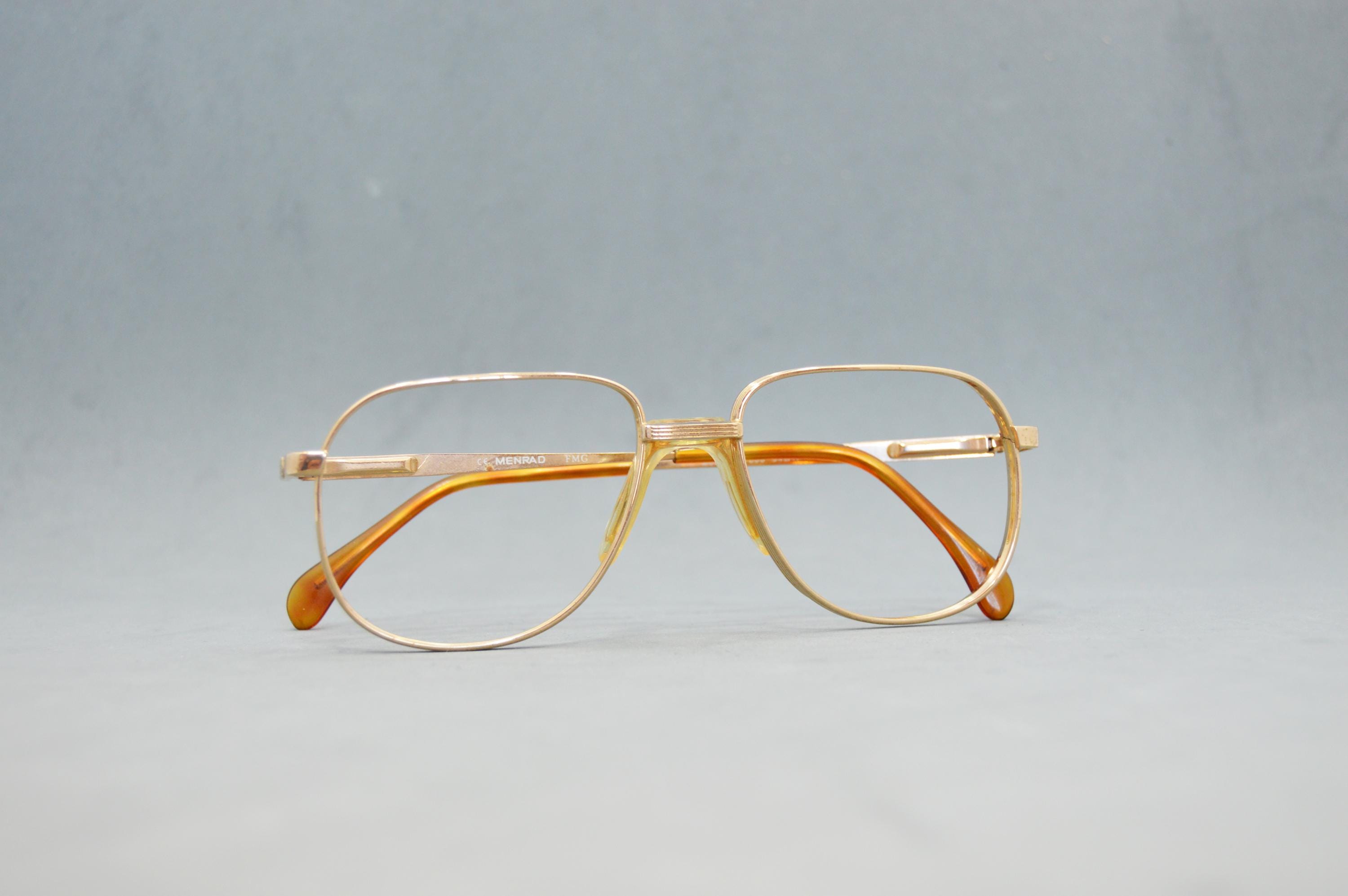 Vintage Metal Eyeglasses MENRAD FMG 1449 500, NOS Unworn, Ready Rx