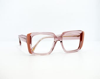 BCBGMAXAZRIA Eyeglasses Frames Cerise Blush Laminate H20692  display picture 2