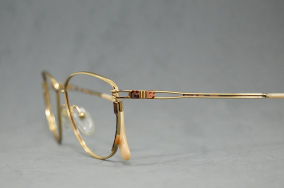 Vintage metal woman EyeGlasses CARLA CIRELLA  Unw… - image 4