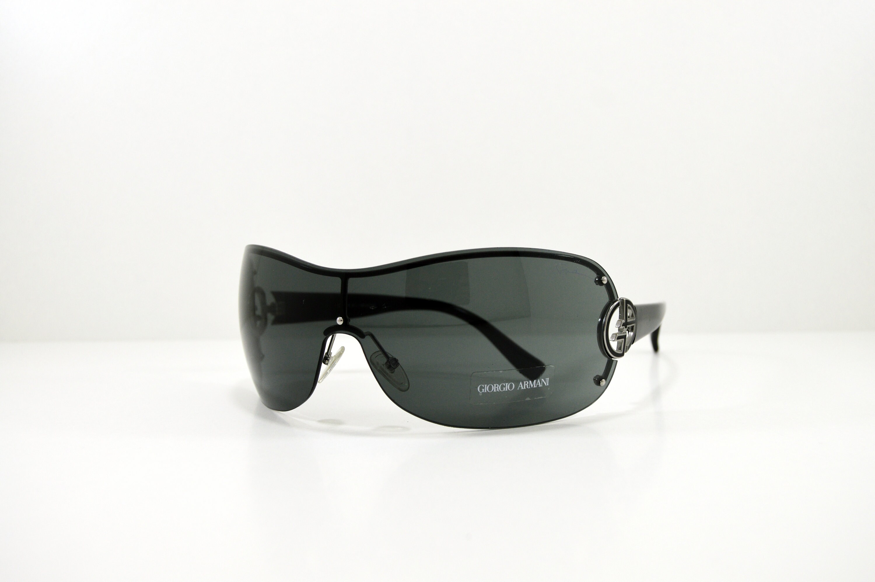 Vintage Sunglasses Deluxe Giorgio Armani NOS Unisex Man Woman Gun