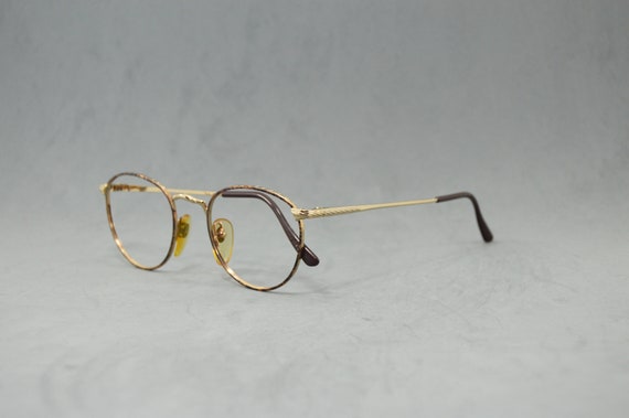 Vintage metal Eyeglasses.Xaffer. Classic Metal Gl… - image 4