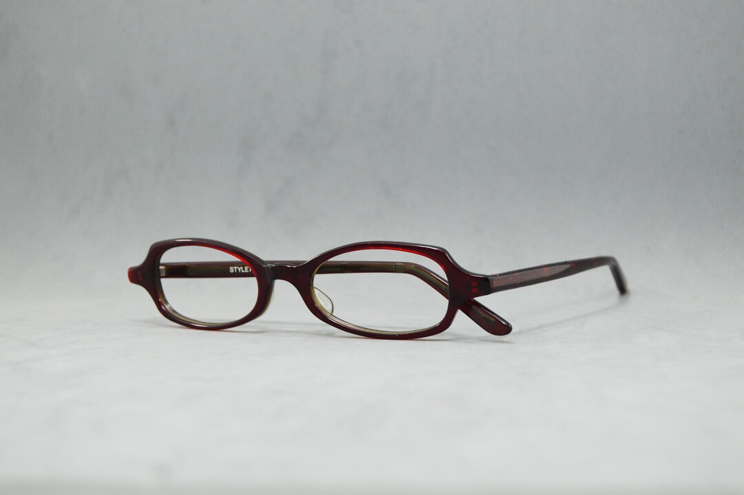 小物 CTHY HIGH-END VINTAGE EYEWARE OVERSIZED VINTAGE RETRO Style Clear Lens EYE GLASSES Huge X