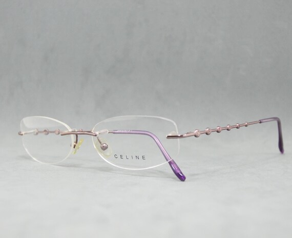 Top Eyeglasses Vintage CELINE 1187 Rimless NOS Unworn Italy  display picture 3