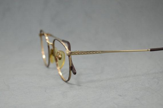 Vintage metal Eyeglasses.Xaffer. Classic Metal Gl… - image 5