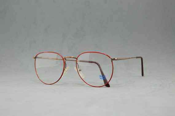 Vintage metal Eyeglasses GARVI frames CRIS NOS Un… - image 4